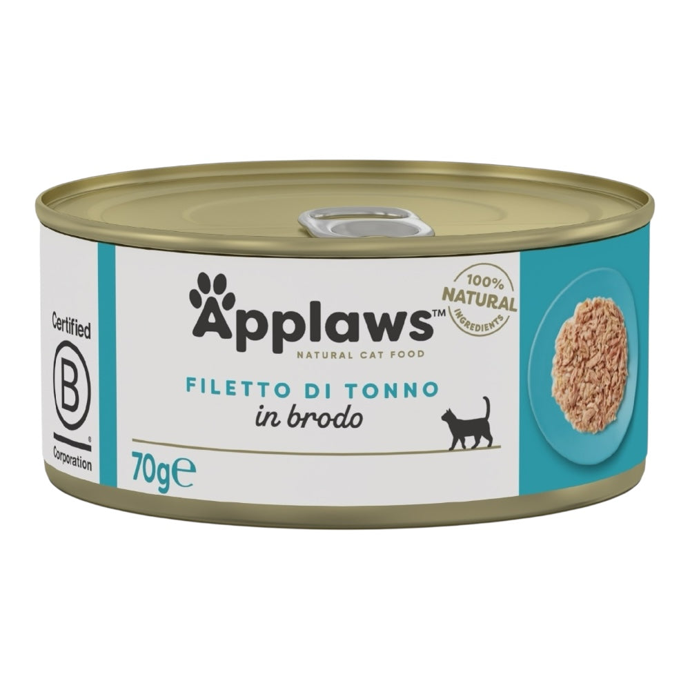 Applaws Gatto lattine Filetto di Tonno in brodo
