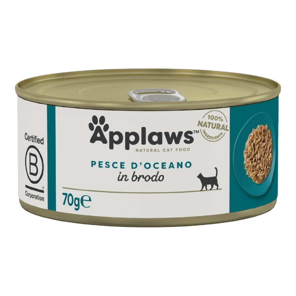 Applaws Gatto lattine Pesce dell'oceano in brodo