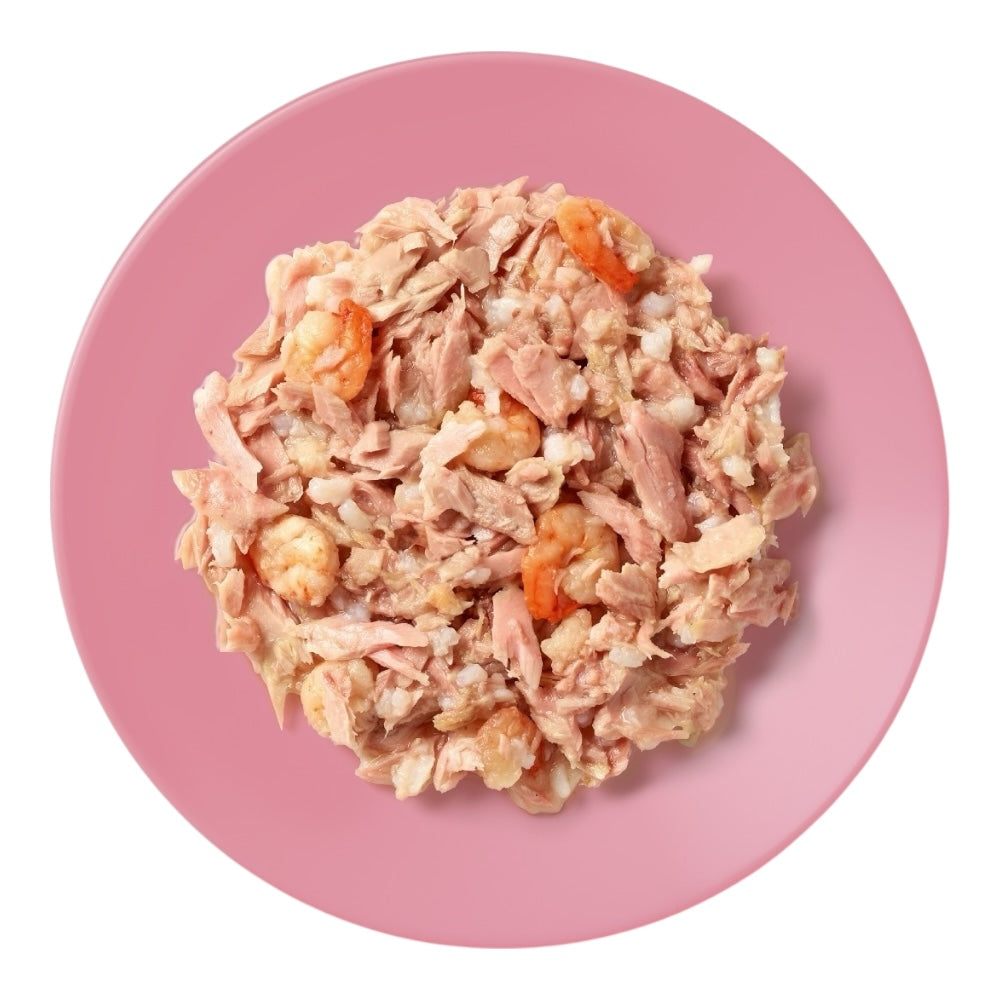 Applaws Gatto lattine Filetto di Tonno e Gamberetti in brodo