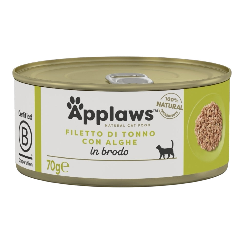 Applaws Gatto lattine Filetto di Tonno con Alghe in brodo