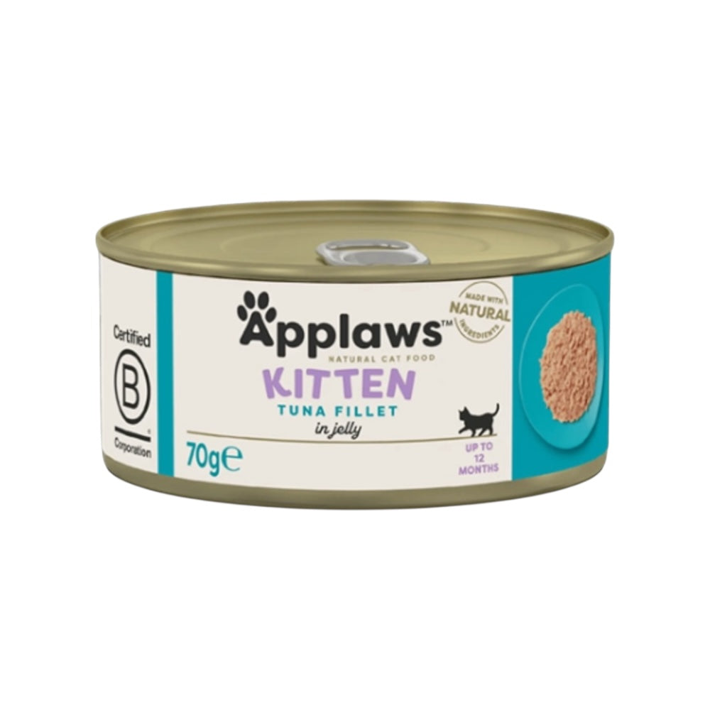 Applaws Gatto lattine Kitten Tonno in gelatina 24x70g