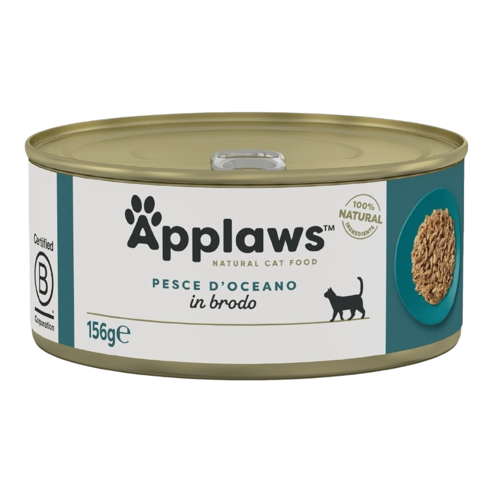 Applaws Gatto lattine Pesce dell'oceano in brodo