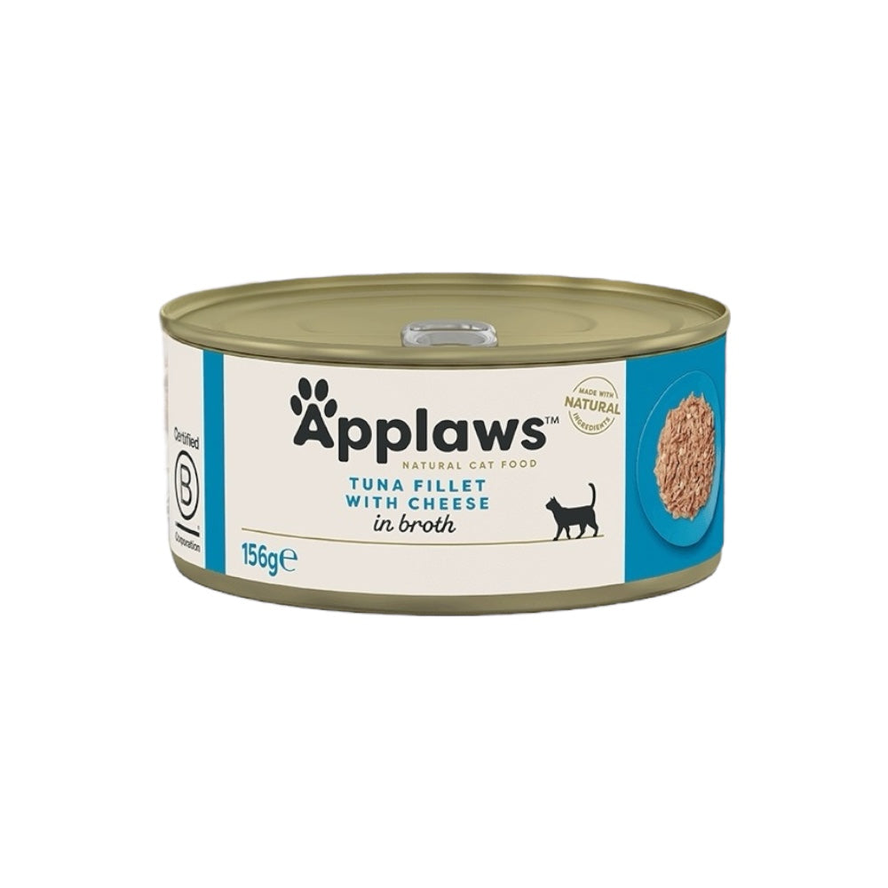 Applaws Gatto lattine Filetto di Tonno con Formaggio in brodo