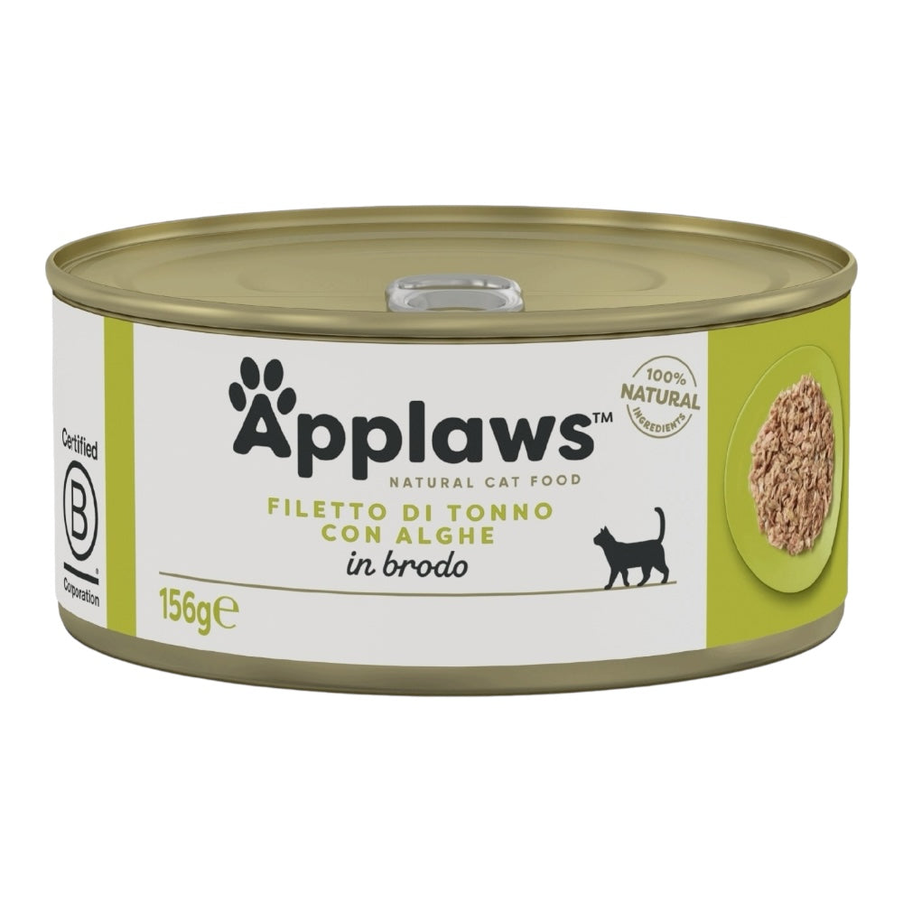 Applaws Gatto lattine Filetto di Tonno con Alghe in brodo
