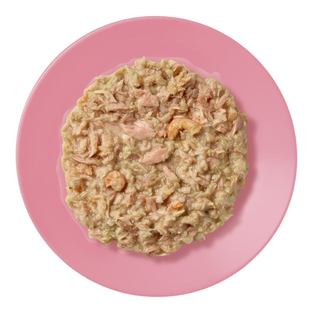 Applaws Gatto buste Tonno e Gamberetti in brodo 12x70g