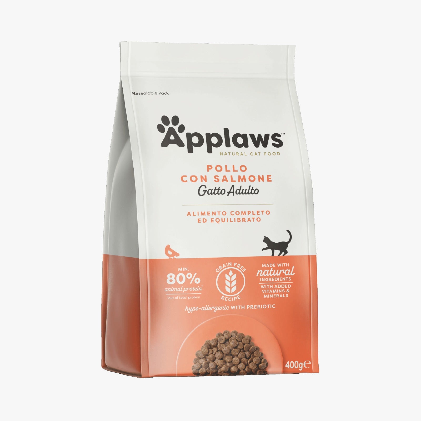 Applaws Gatto croccantini Pollo e Salmone