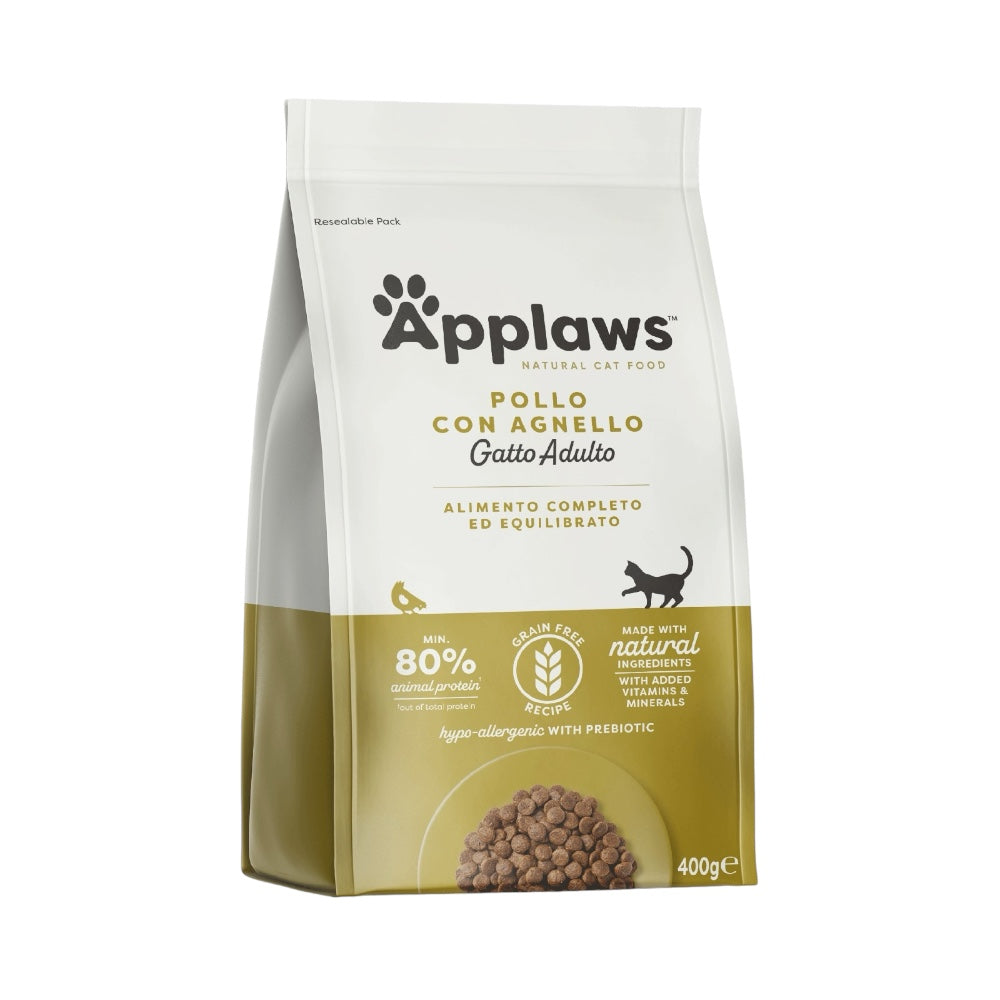 Applaws Gatto croccantini Pollo e Agnello