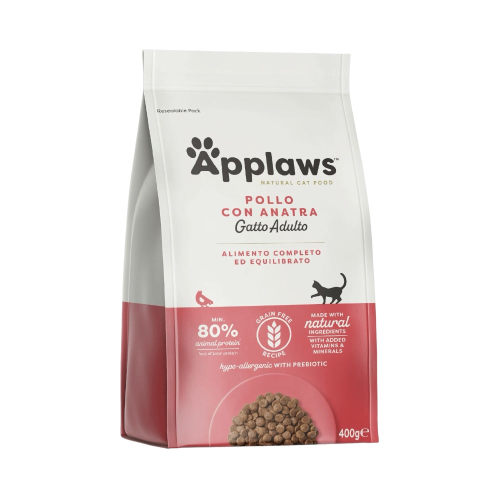 Applaws Gatto croccantini Pollo e Anatra