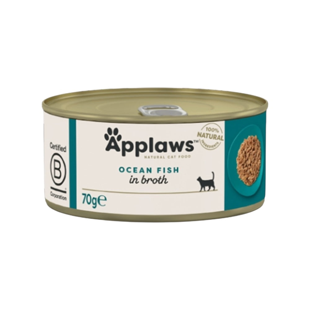 Applaws Gatto lattine Pesce dell'oceano in brodo