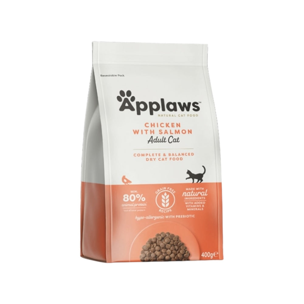 Applaws Gatto croccantini Pollo e Salmone