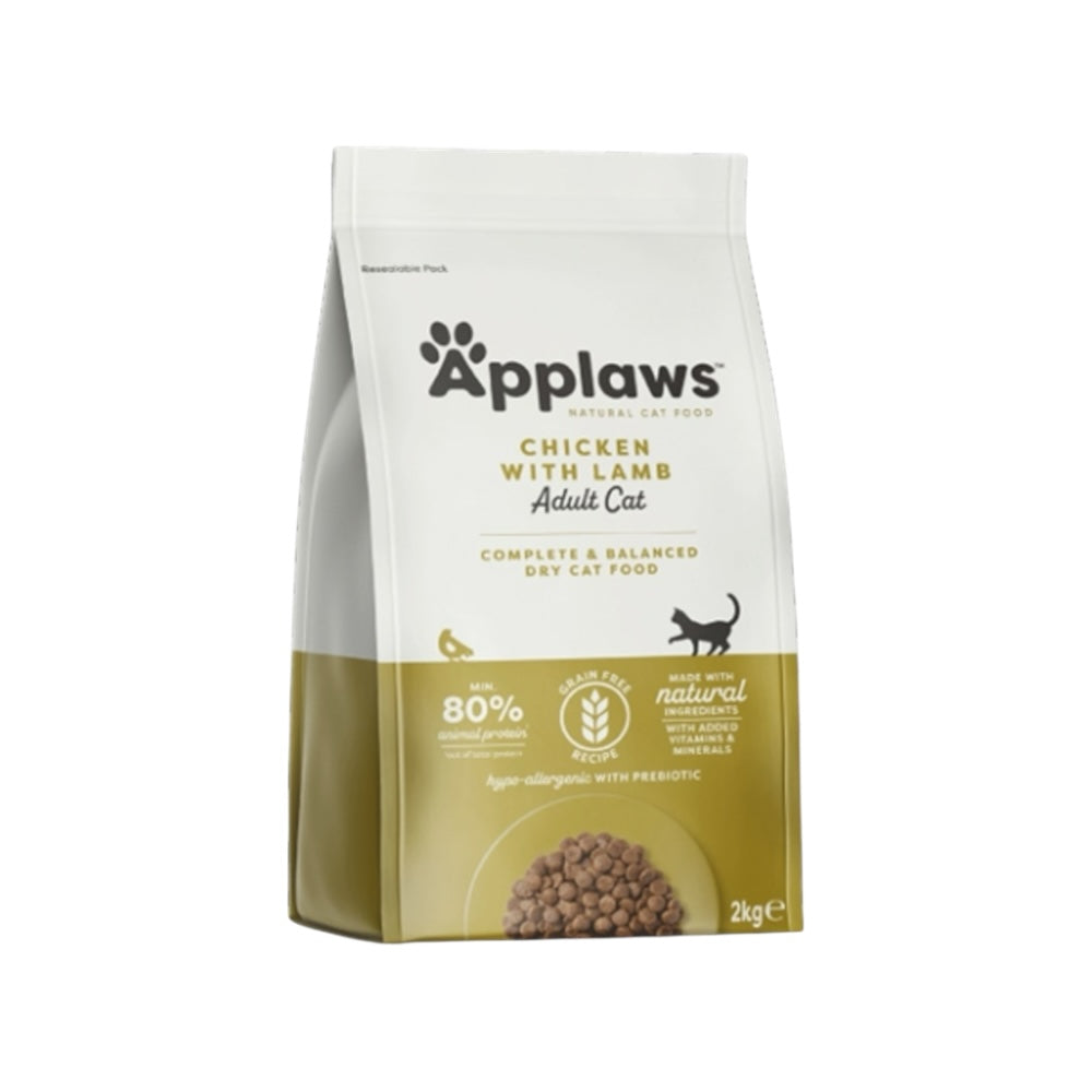 Applaws Gatto croccantini Pollo e Agnello