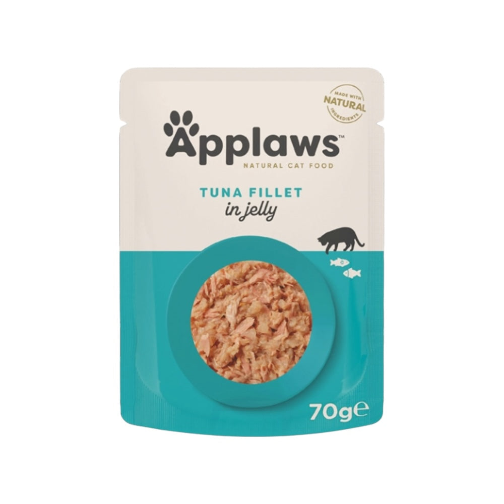 Applaws Gatto buste con Filetto di Tonno in gelatina 16x70g