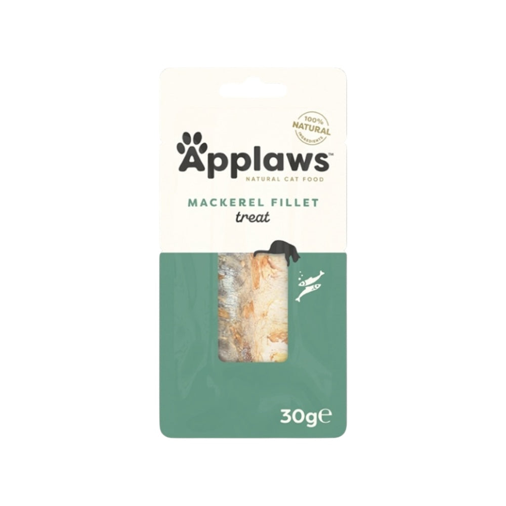 Applaws Filetto di Sgombro Snack per gatti 12 x 30 g