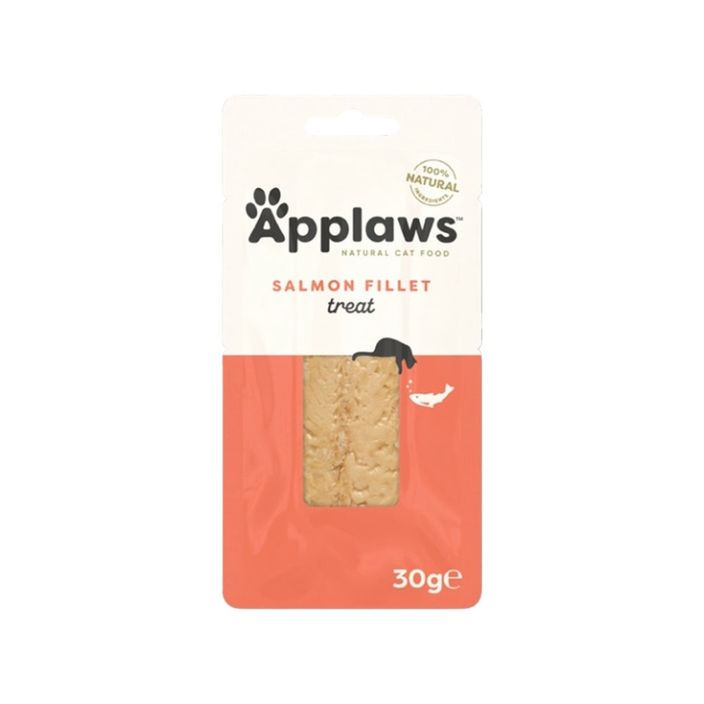 Applaws Filetto di Salmone Snack per gatti 12 x 30 g