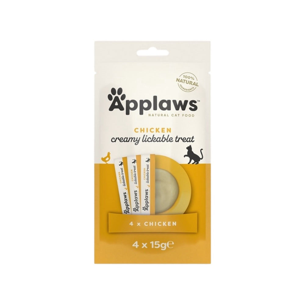 Applaws Gatto Treats da leccarsi i baffi cremosi al Pollo 10x4x15g